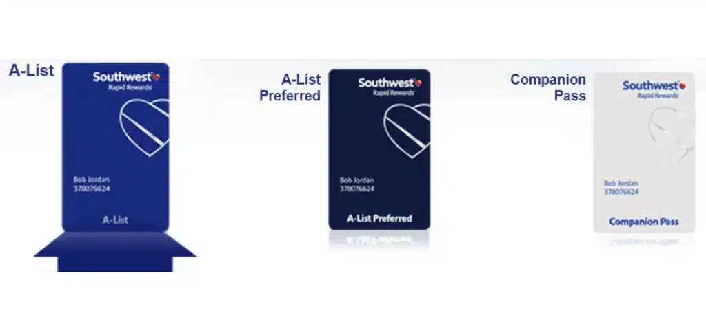 Rapid Rewards' Tiers