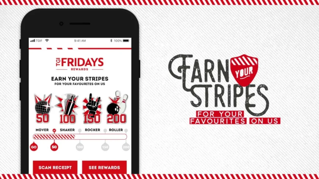 TGI Fridays Rewards loyalty program