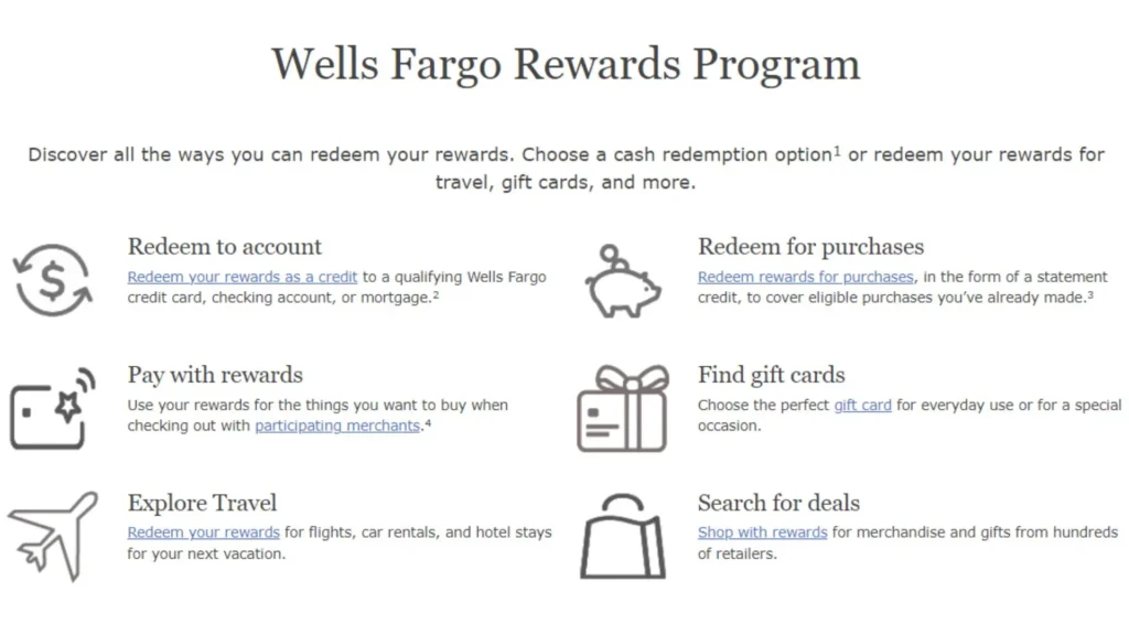 Wells Fargo Rewards