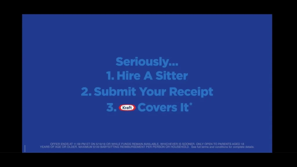 Kraft’s ad for Mother’s Day