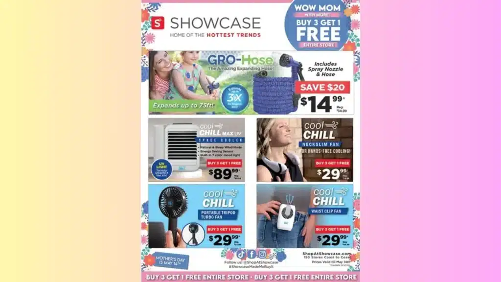 Showcase’s Mother’s Day Campaign