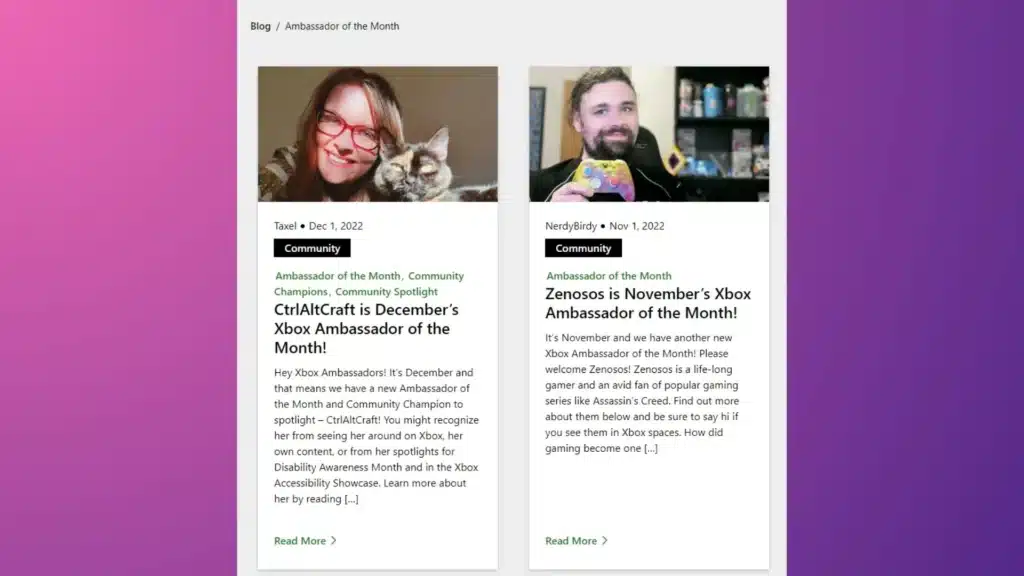 An example of celebrating your top contributors.